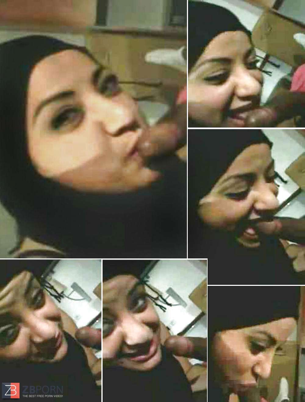 محجبة مصرية تمص