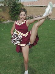 Cheerleader Upskirt