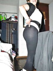 Rica madurita con leggings