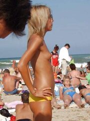 Tiny naturist melons