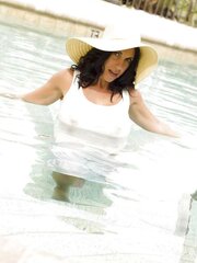 Huge-Titted Italian MUMMY White Sundress
