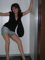 Upskirt bevy