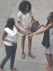 Harlem Women in the Warmth