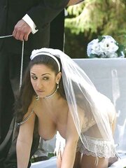 Abased on her wedding day