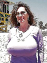 Granny mature titties to jizz on