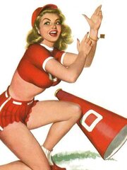 Vintage Pinups Al Moore