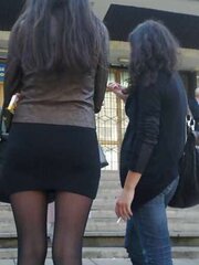 Street slimy ARSE inexperienced voyeur