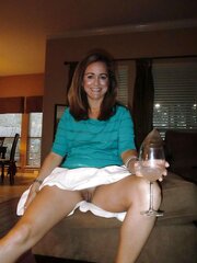 Up skirts two ( no undies)