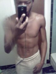 New out the shower