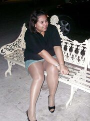 Mexican puta in tights