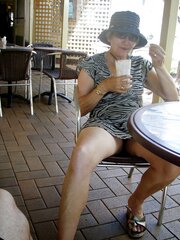 Outdoor upskirt