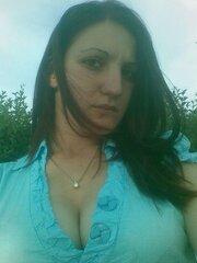 Gigantic tited brown-haired