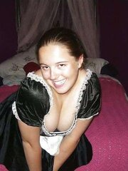 Molten chubby teenager