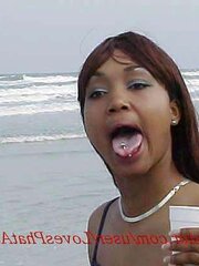 Public Bareness at Beach Event