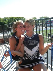 Sporty stunners - cheerleaders