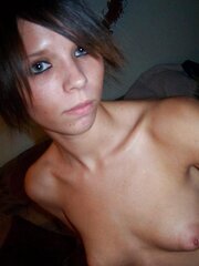BK Youthful Teenager Timid Bare Fledgling