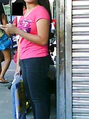 Filipina Pinay Candid Massive Round Thick Thighs Stunning