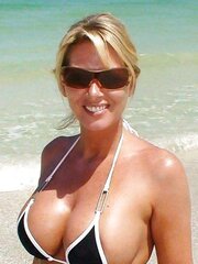 Ginormous Boobed Ash-Blonde - all-natural and mature