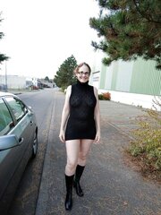 Killer Kleid im Freien