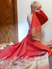 Faux-Cock in kimono