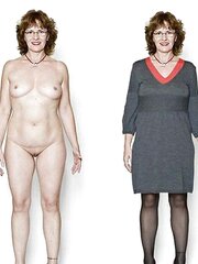 Clad - disrobed