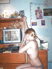 White Gals observing Bi-Racial Porn