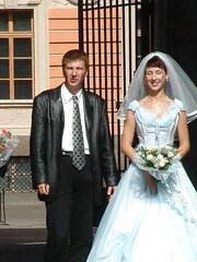 Just married, just smashed