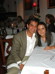 My wifey and i on holiday