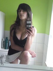 Teenager with rock hard tattas