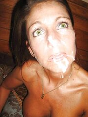 Faccia Sborrata Troia Umiliata!!!