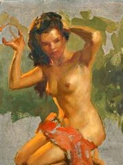 Painted EroPorn Art 119 - Fernando Amorsolo